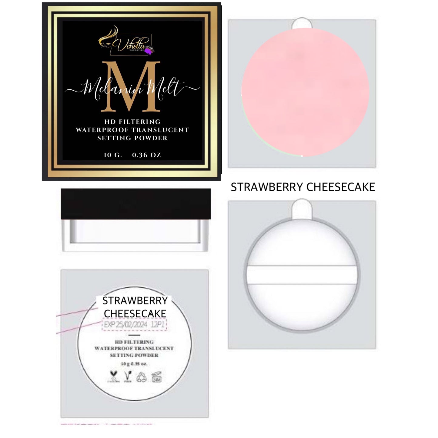 MELANIN MELT HD FILTERING SETTING POWDER