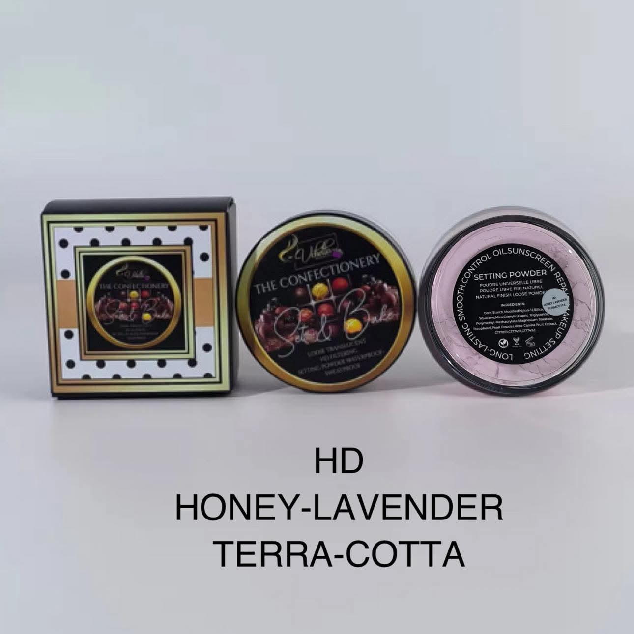 THE CONFECTIONERY SET & BAKE HD FILTERING SETTING POWDERS