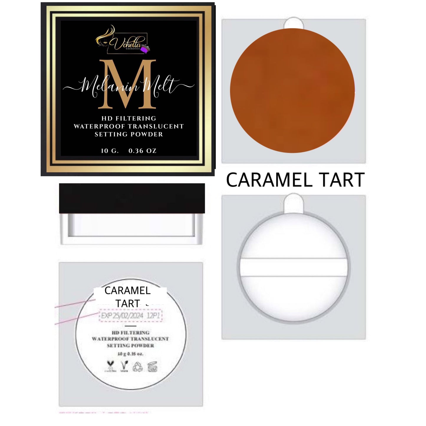 MELANIN MELT HD FILTERING SETTING POWDER