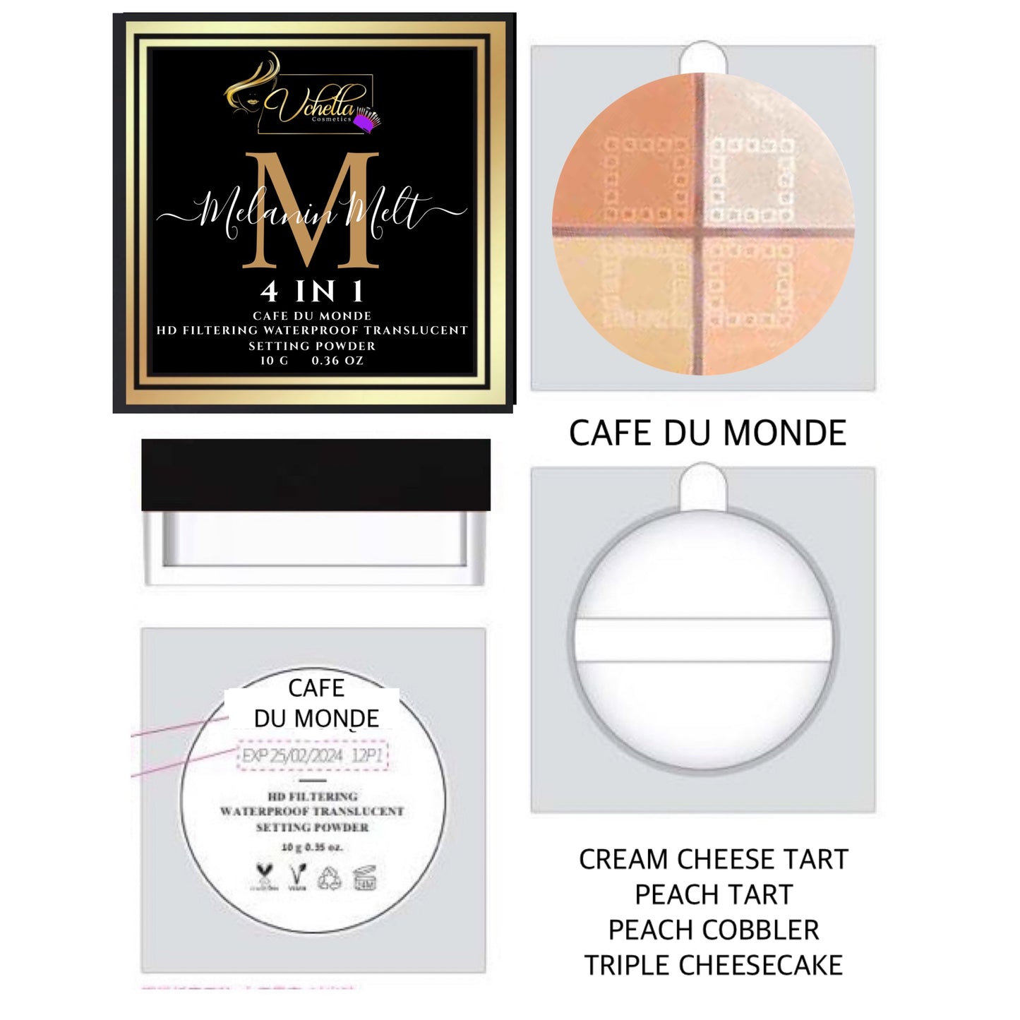 MELANIN MELT HD FILTERING SETTING POWDER