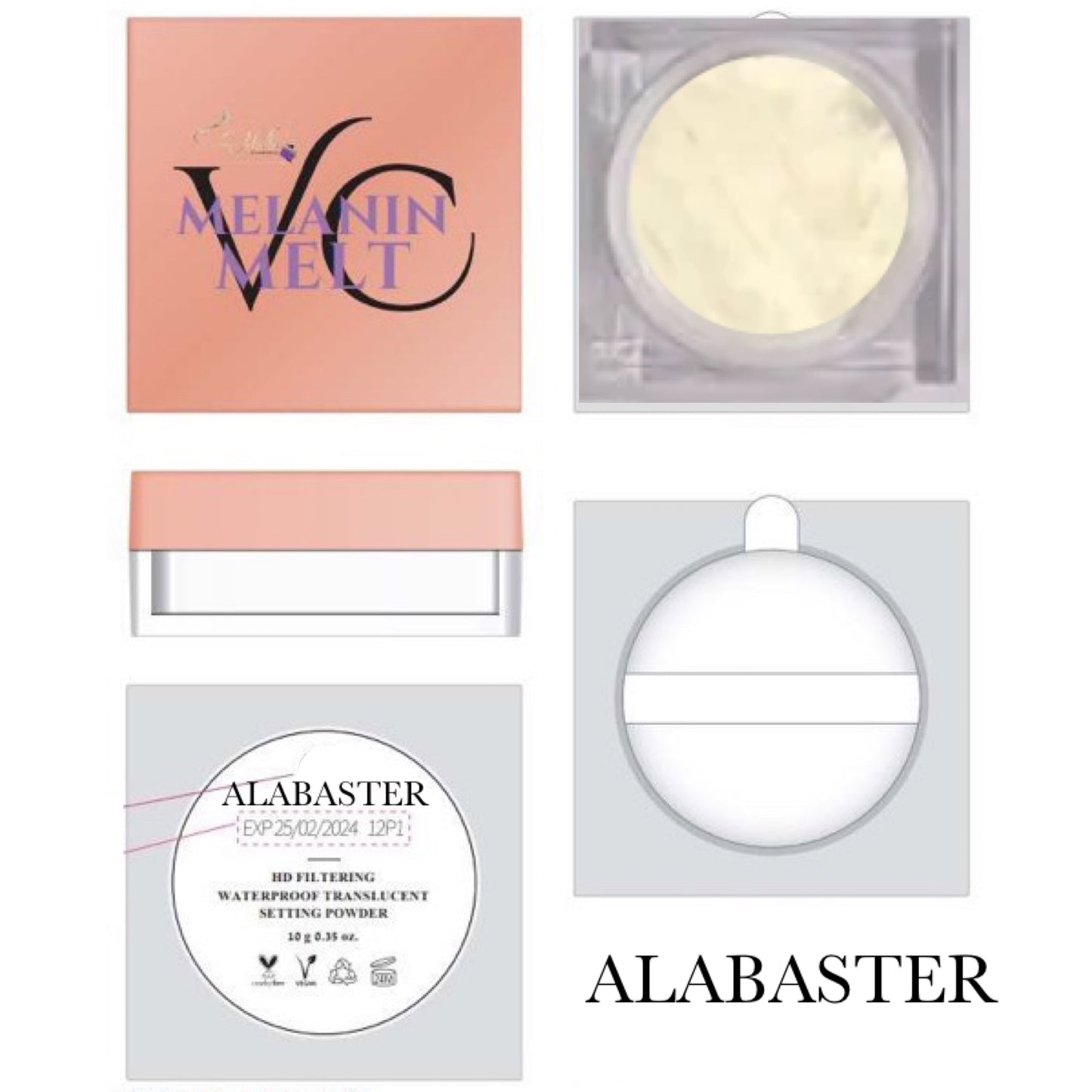 MELANIN MELT HD FILTERING SETTING POWDER