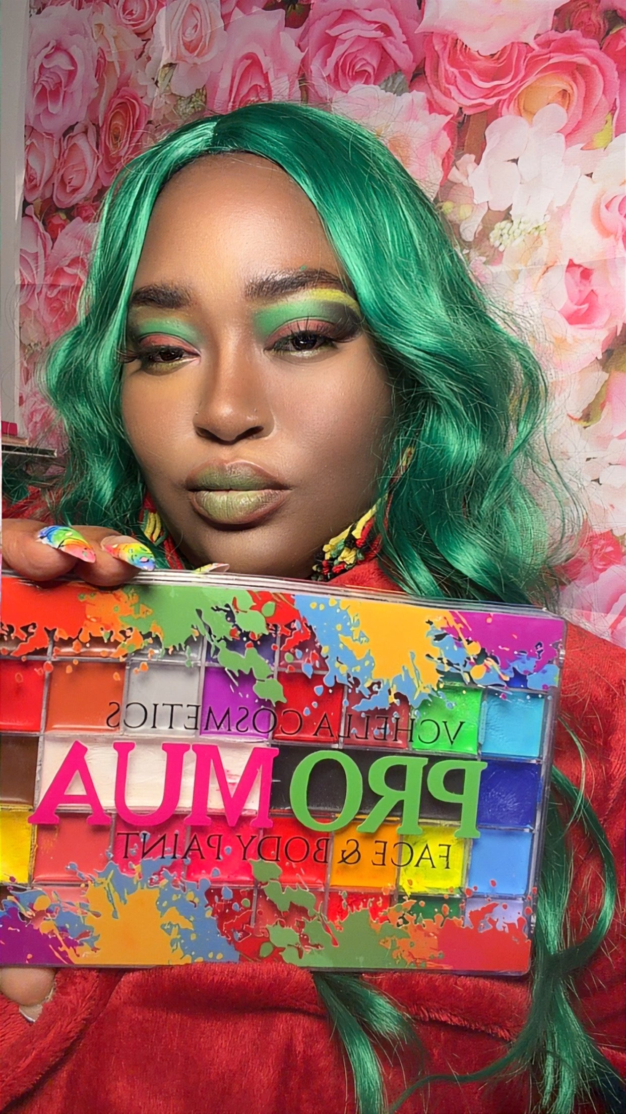 PRO MUA FACE & BODY PAINT PALLET