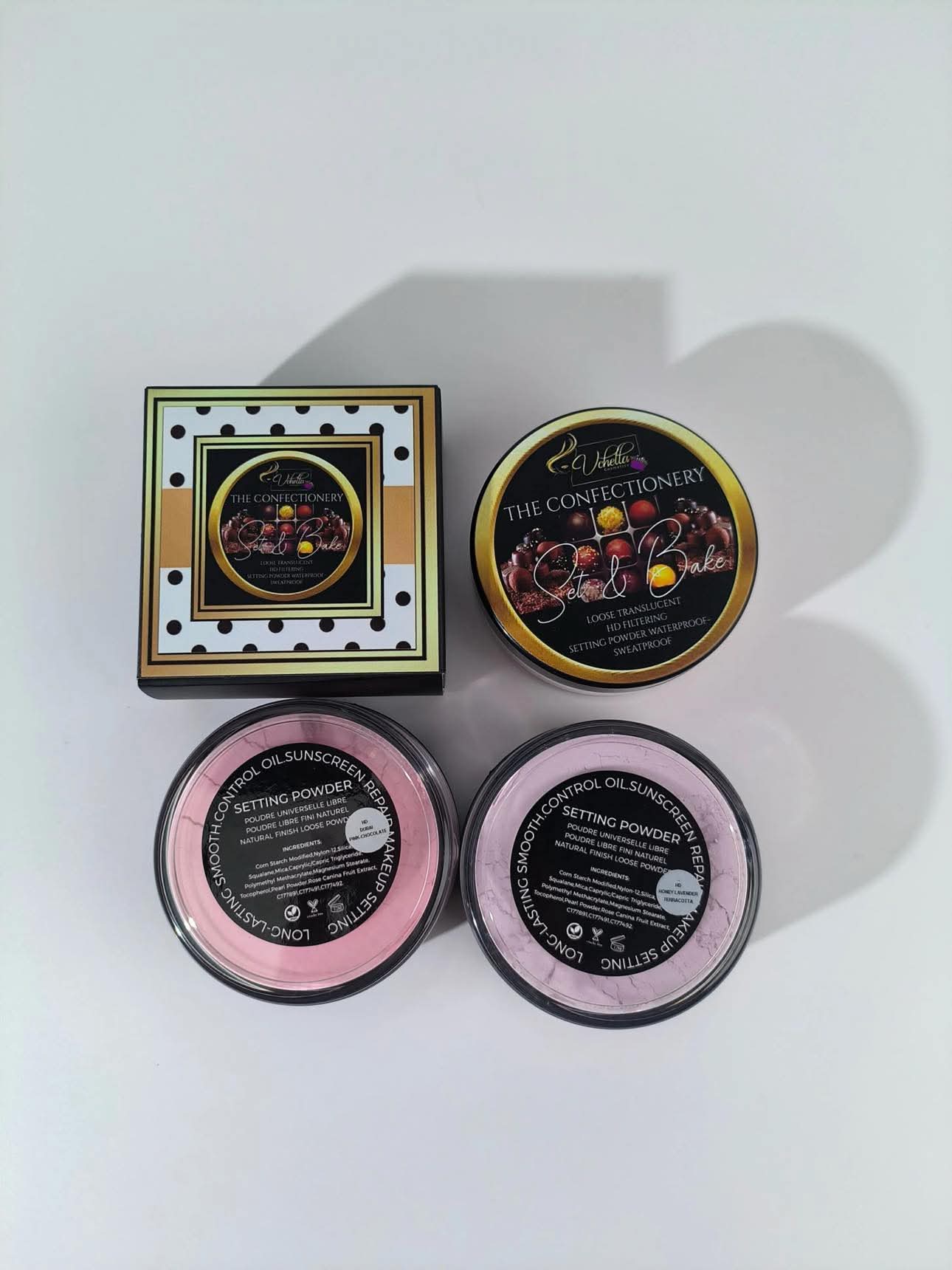 THE CONFECTIONERY SET & BAKE HD FILTERING SETTING POWDERS
