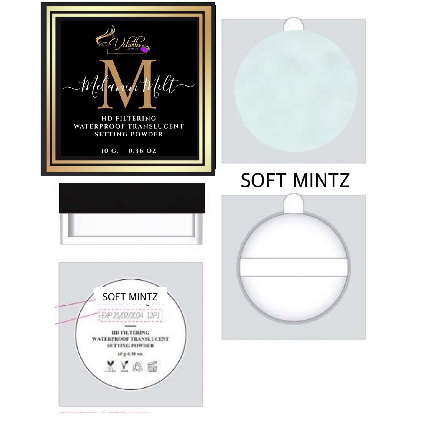 MELANIN MELT HD FILTERING SETTING POWDER