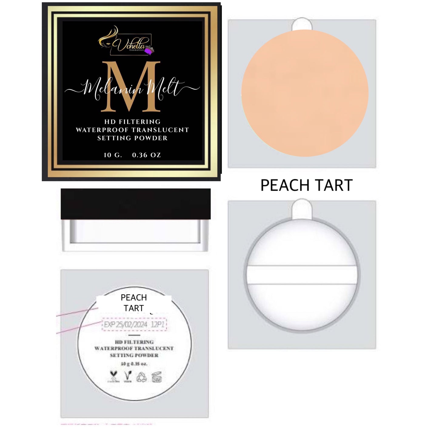 MELANIN MELT HD FILTERING SETTING POWDER