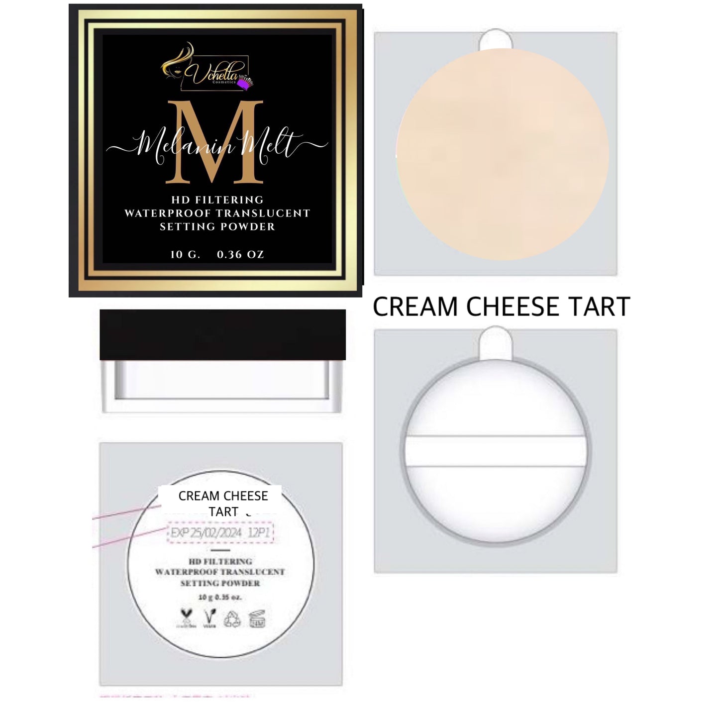 MELANIN MELT HD FILTERING SETTING POWDER