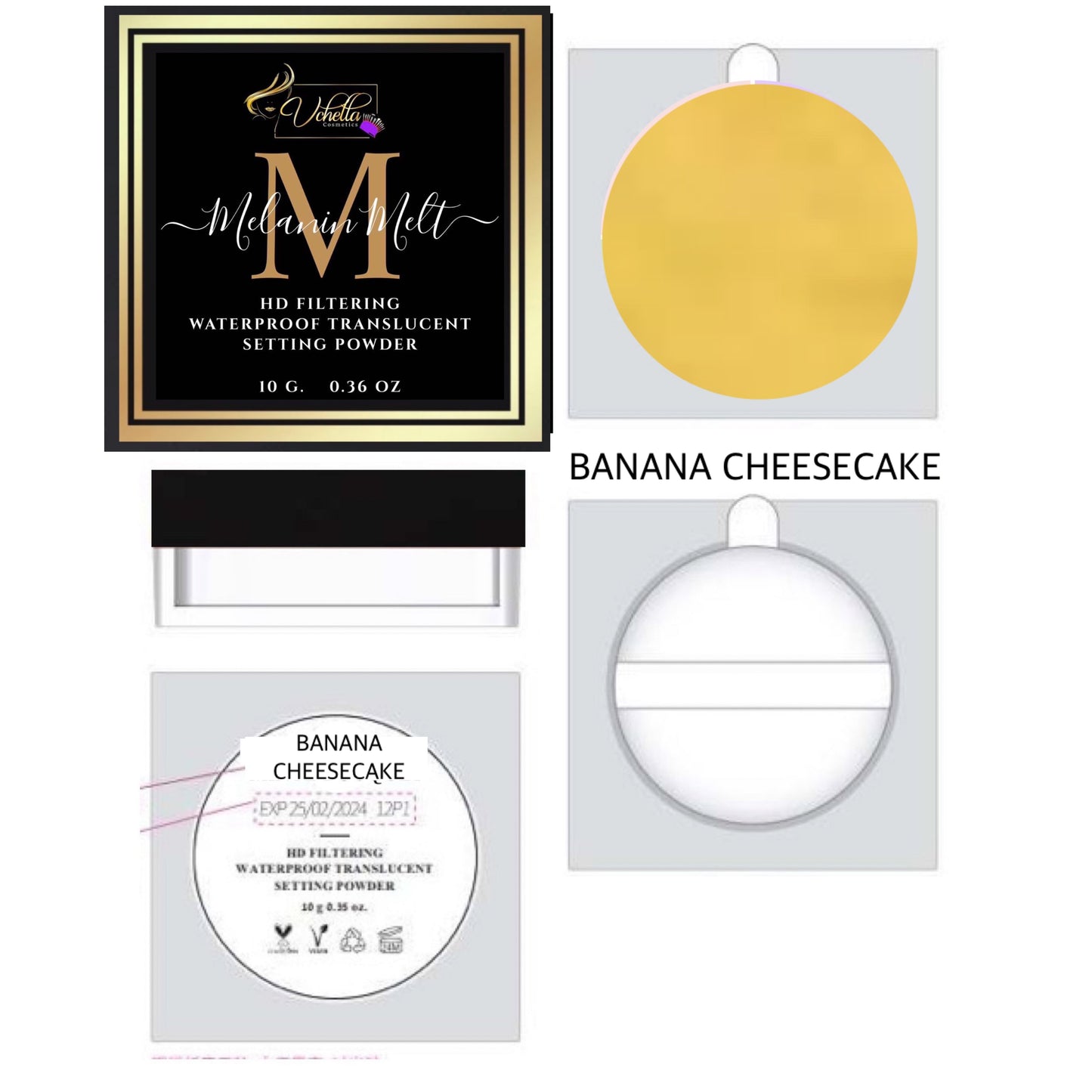 MELANIN MELT HD FILTERING SETTING POWDER