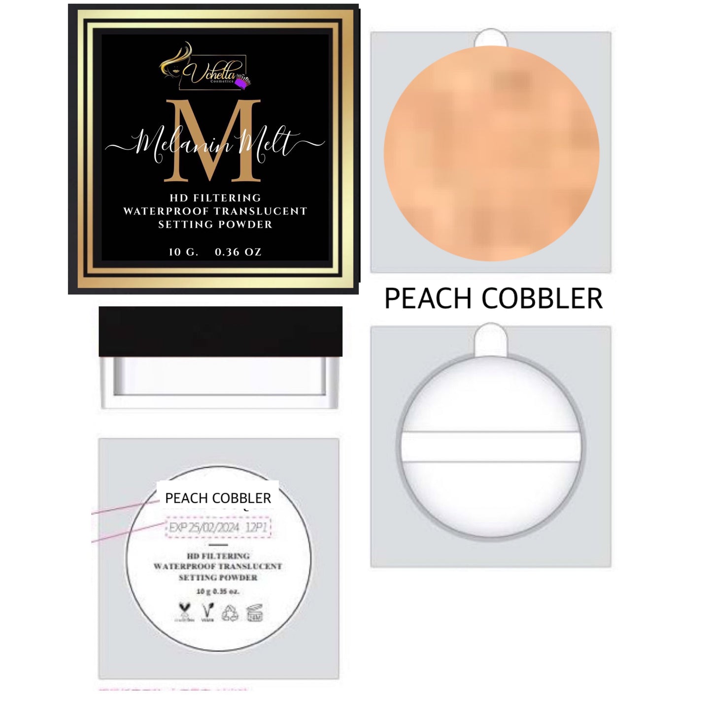 MELANIN MELT HD FILTERING SETTING POWDER