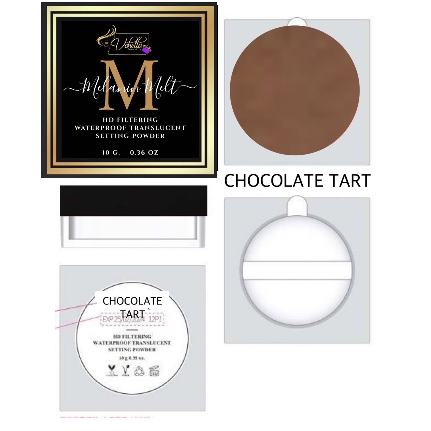 MELANIN MELT HD FILTERING SETTING POWDER