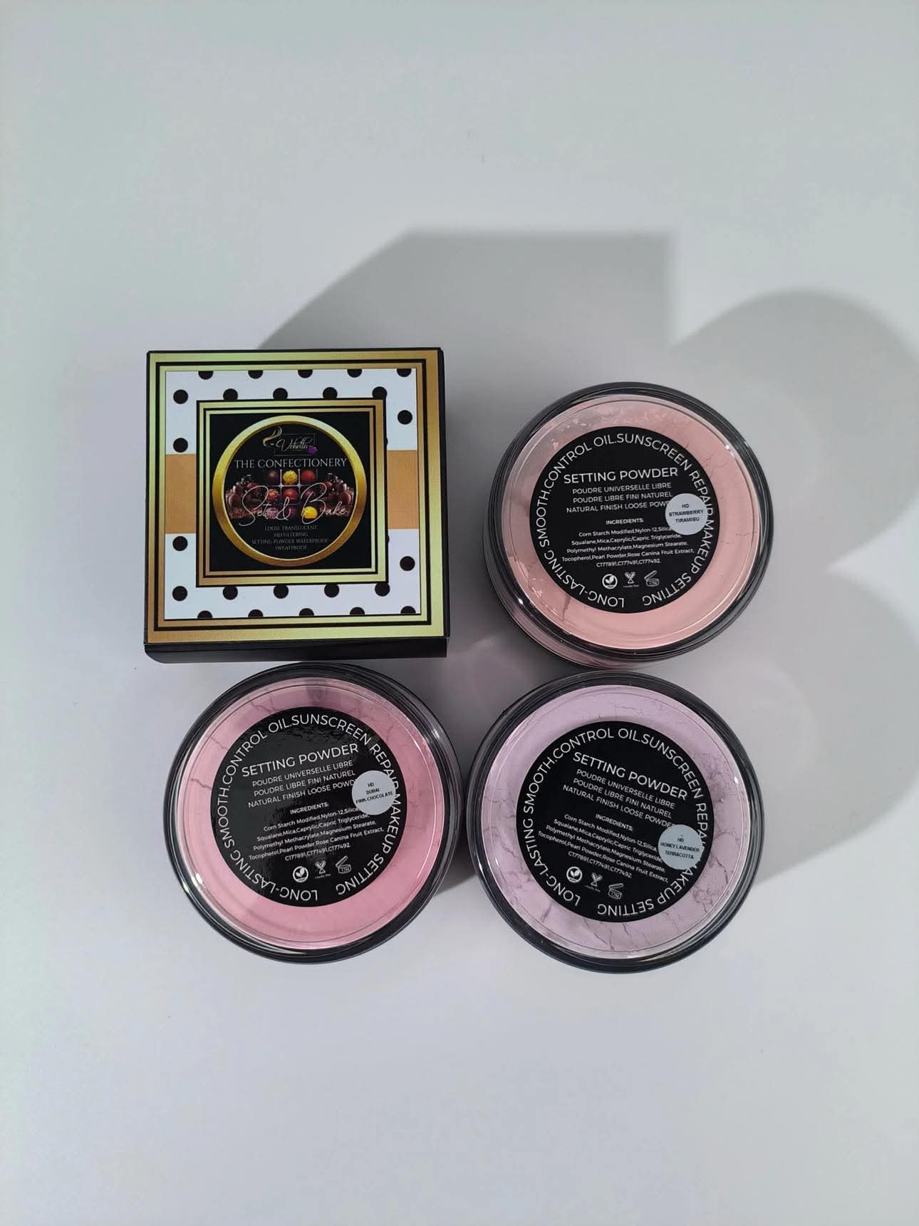 THE CONFECTIONERY SET & BAKE HD FILTERING SETTING POWDERS