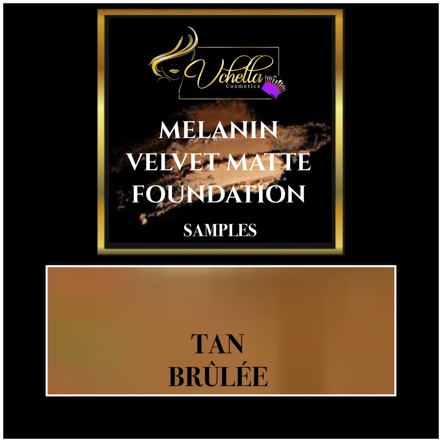 MELANIN VELVET MATTE FOUNDATION (SAMPLES)