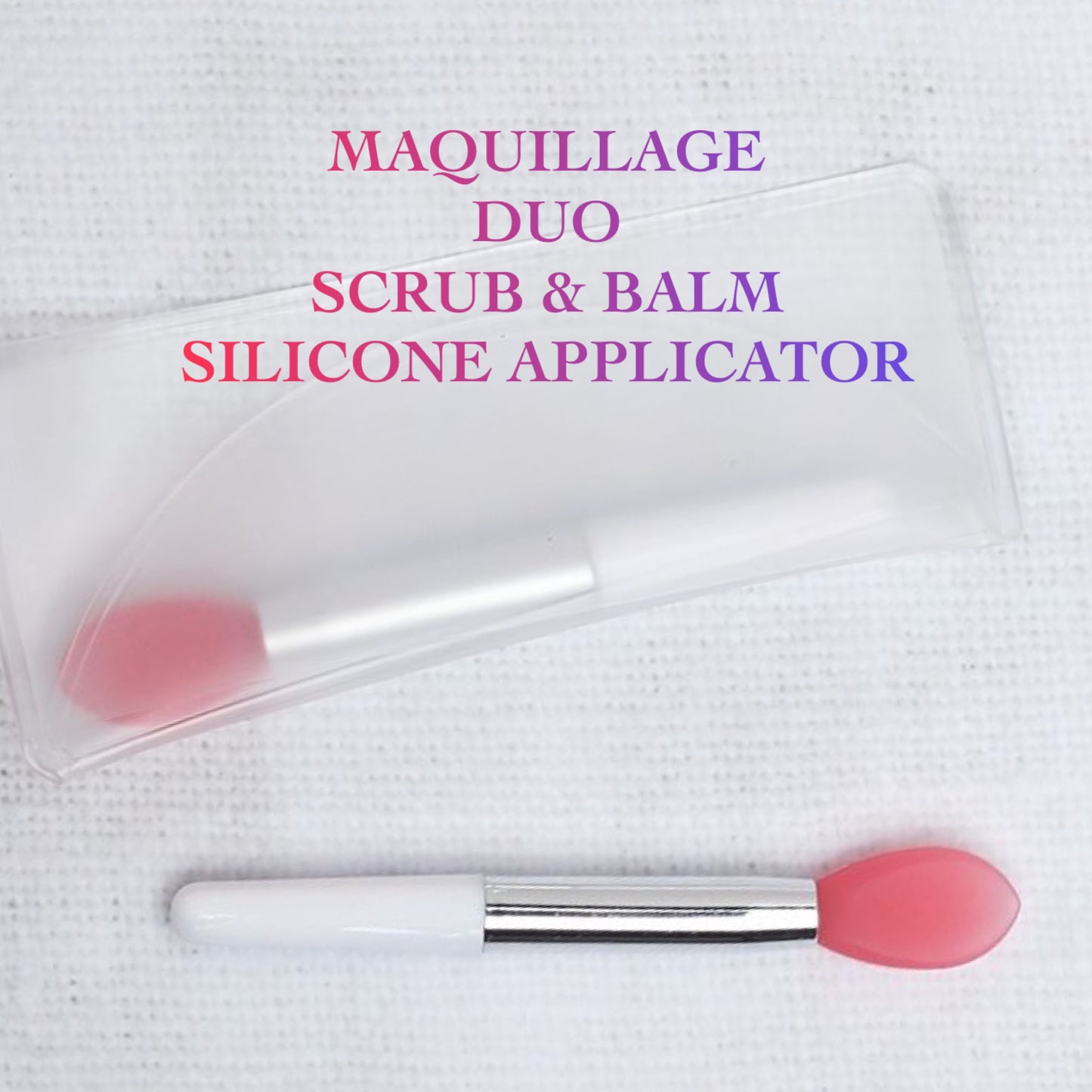 MAQUILLAGE DUO LIP SCRUB & LIP BALM