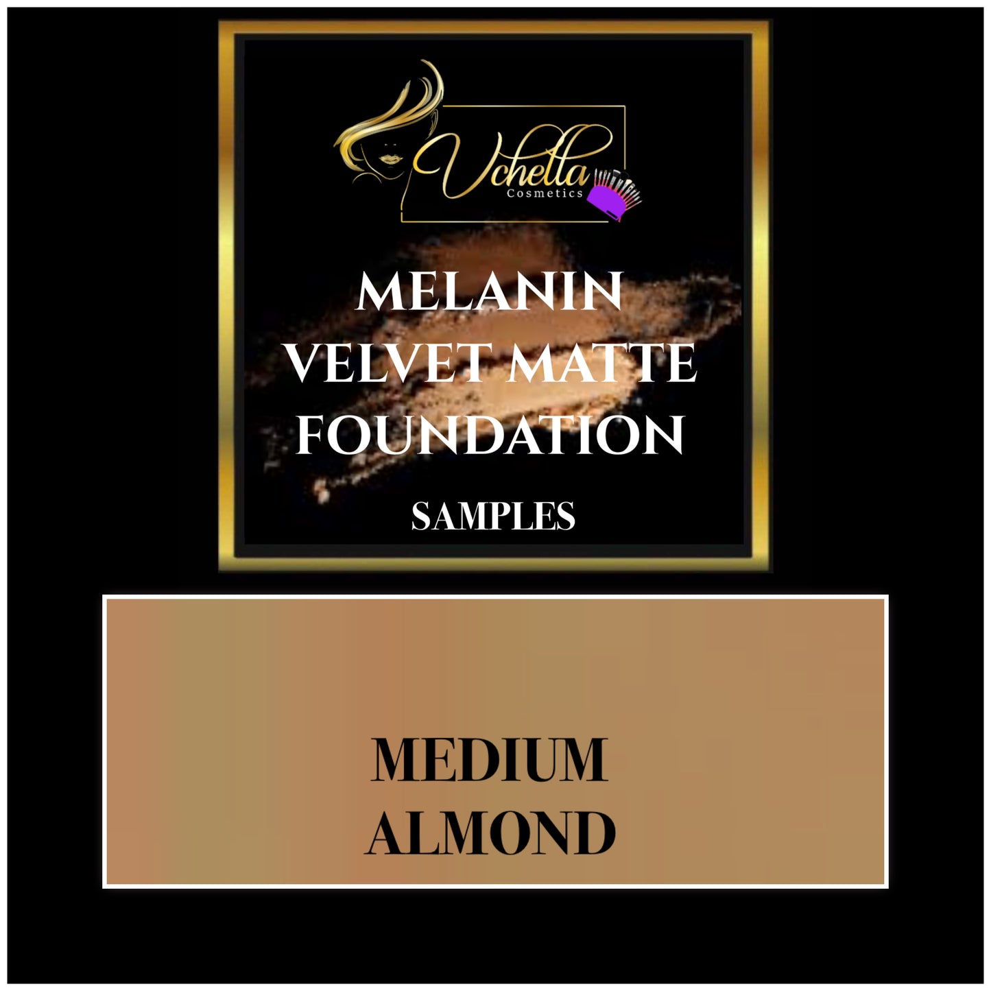 MELANIN VELVET MATTE FOUNDATION (SAMPLES)