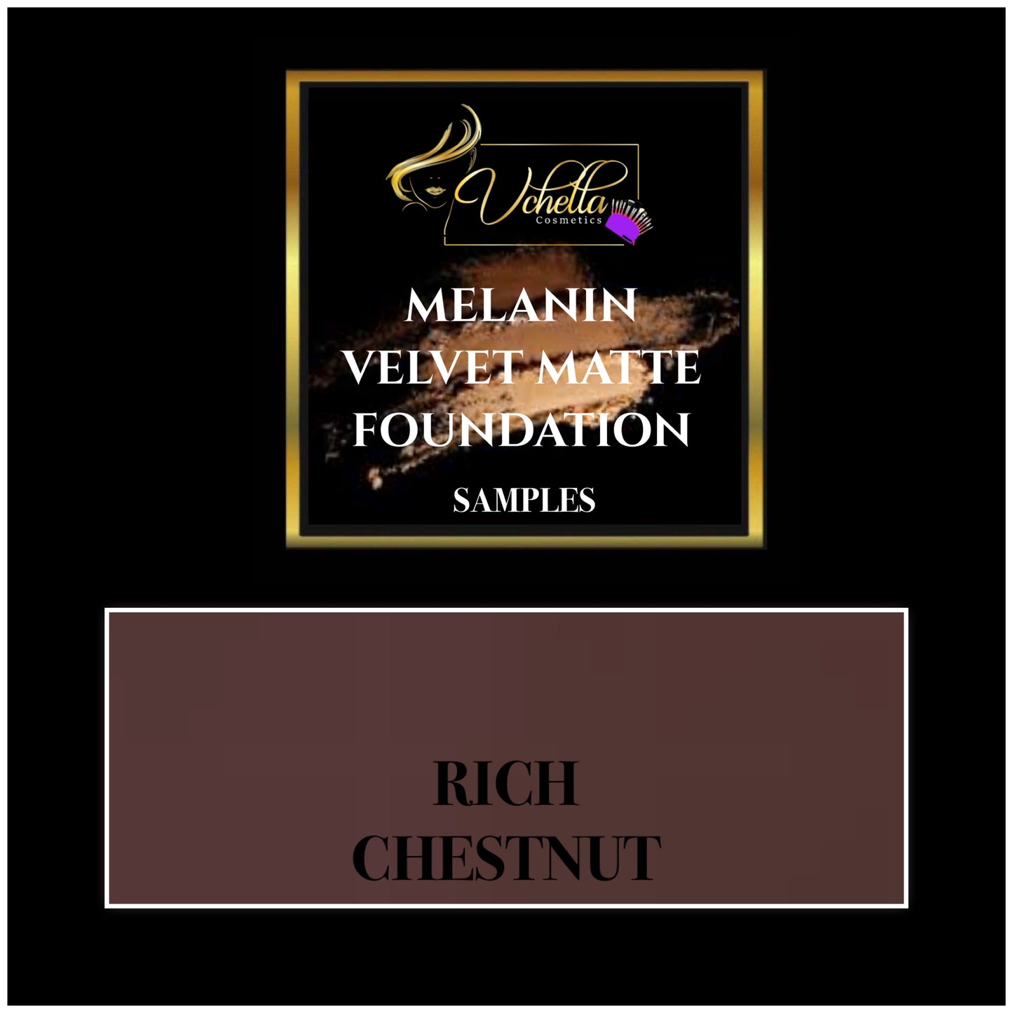 MELANIN VELVET MATTE FOUNDATION (SAMPLES)