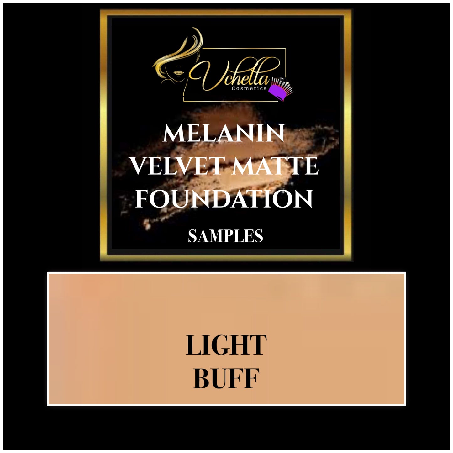 MELANIN VELVET MATTE FOUNDATION (SAMPLES)