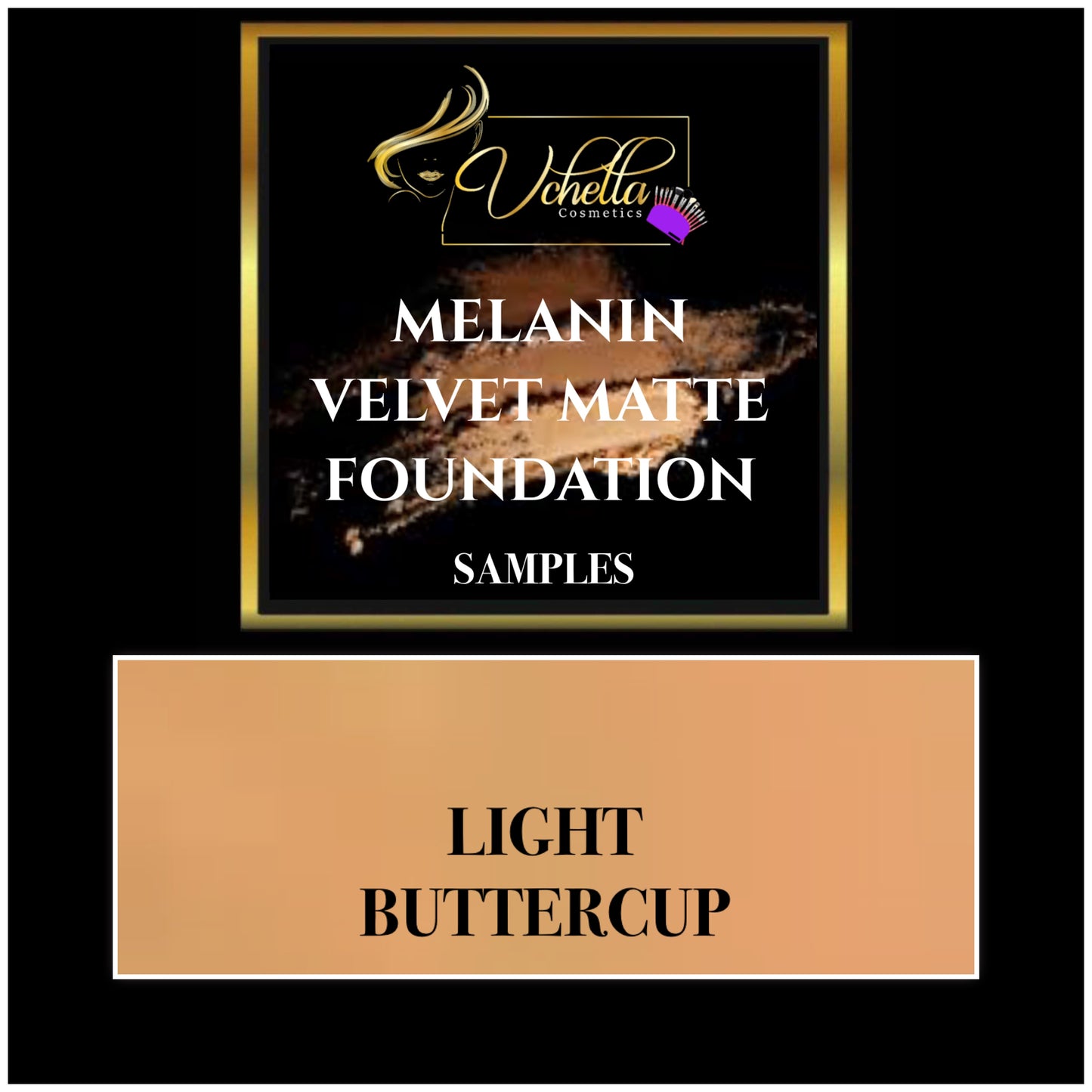 MELANIN VELVET MATTE FOUNDATION (SAMPLES)