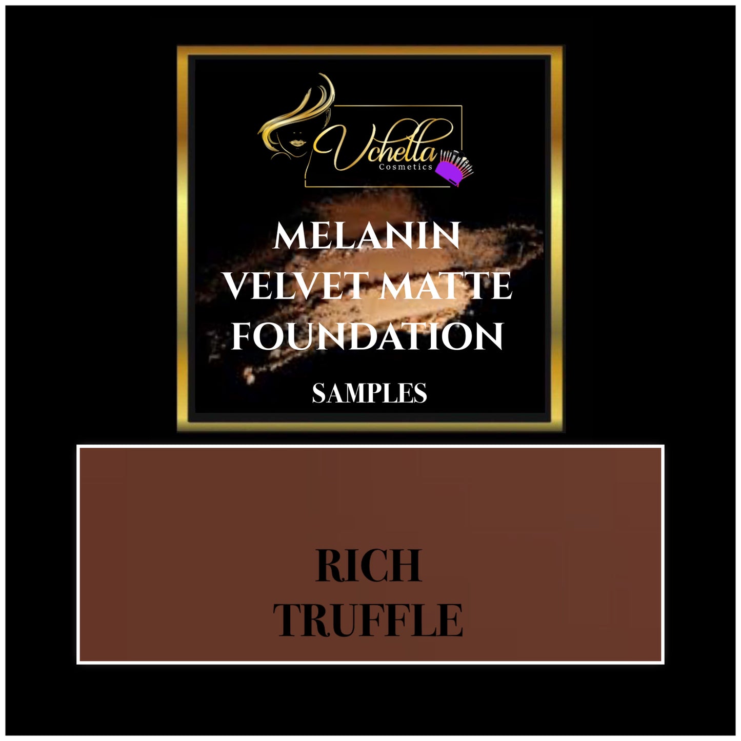 MELANIN VELVET MATTE FOUNDATION (SAMPLES)