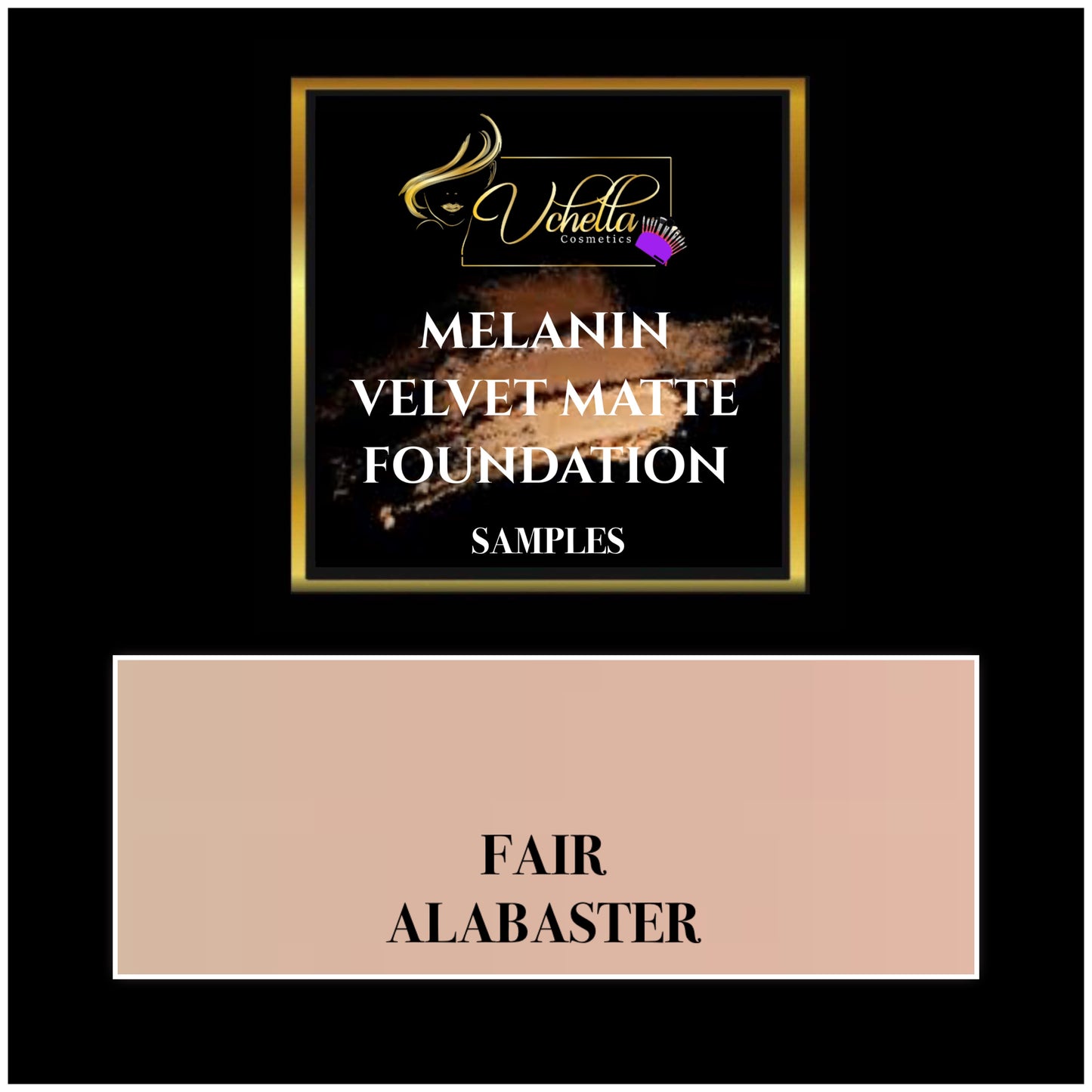 MELANIN VELVET MATTE FOUNDATION (SAMPLES)