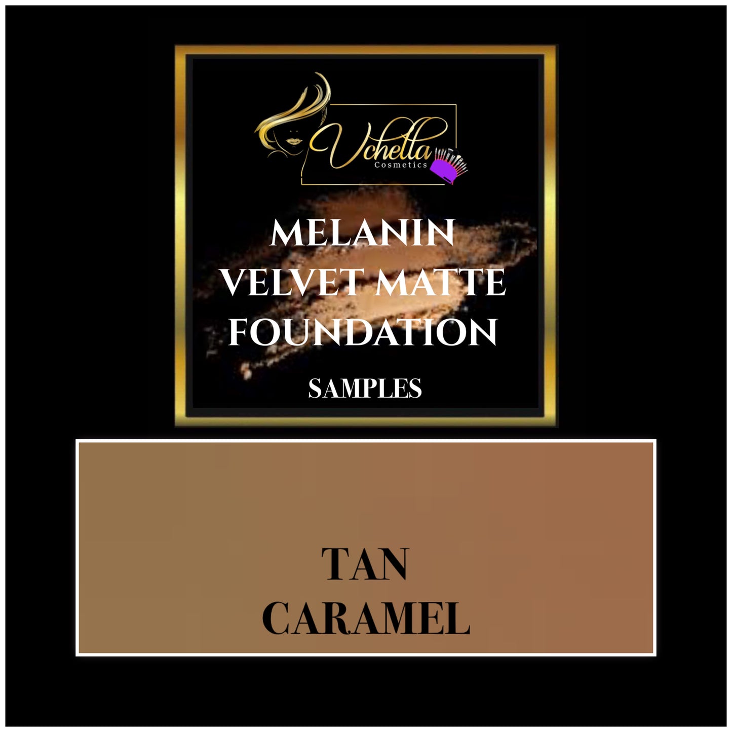 MELANIN VELVET MATTE FOUNDATION (SAMPLES)