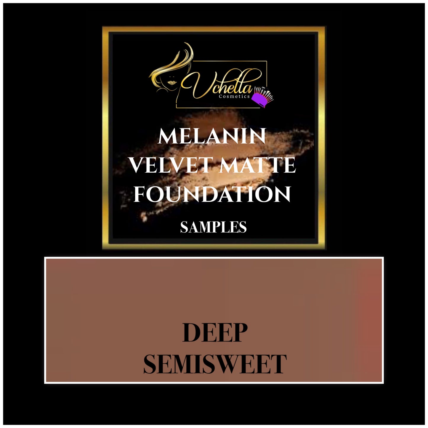 MELANIN VELVET MATTE FOUNDATION (SAMPLES)