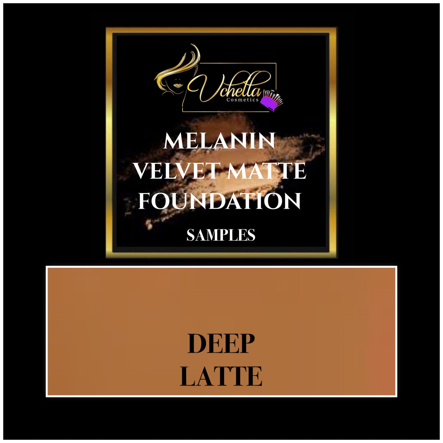 MELANIN VELVET MATTE FOUNDATION (SAMPLES)
