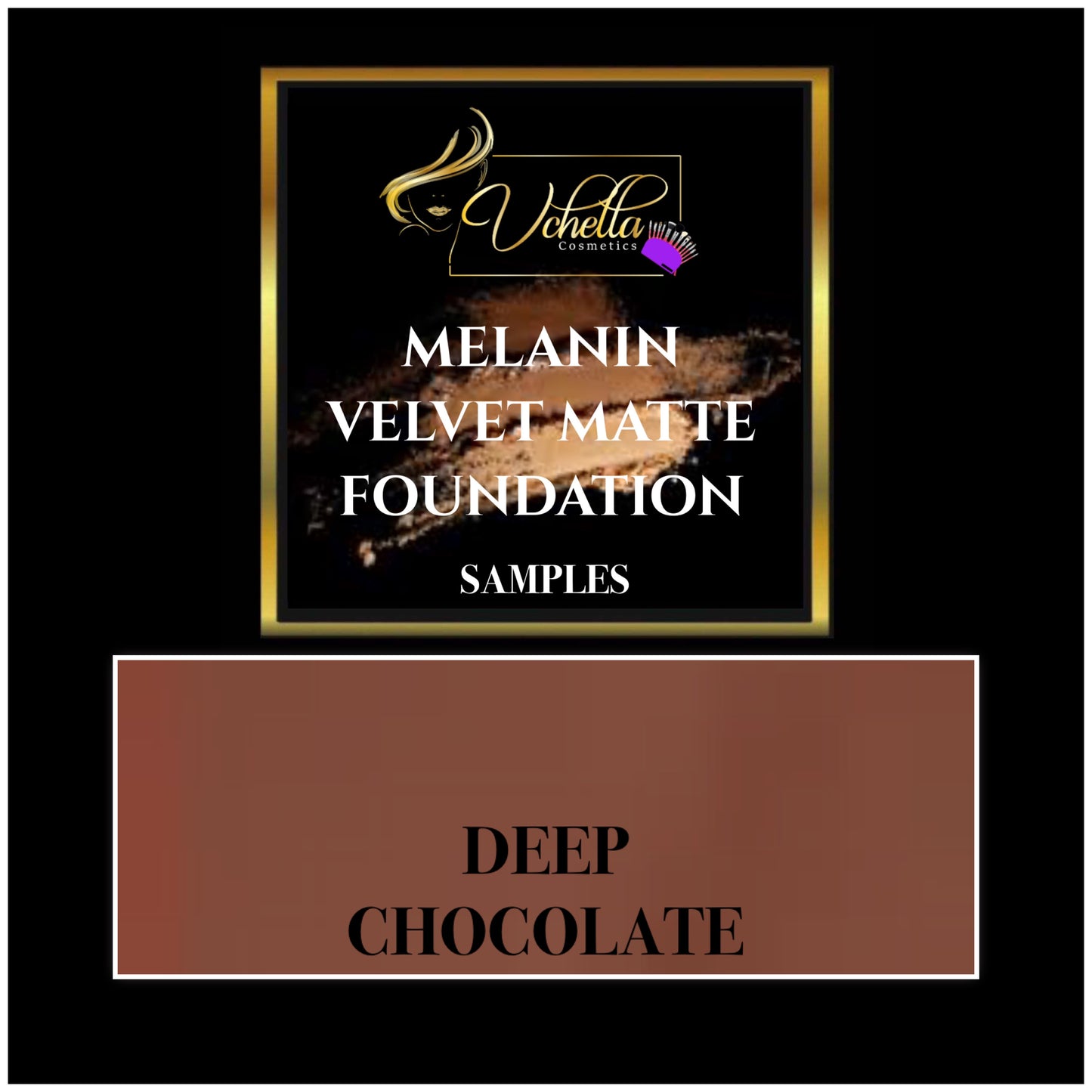 MELANIN VELVET MATTE FOUNDATION (SAMPLES)