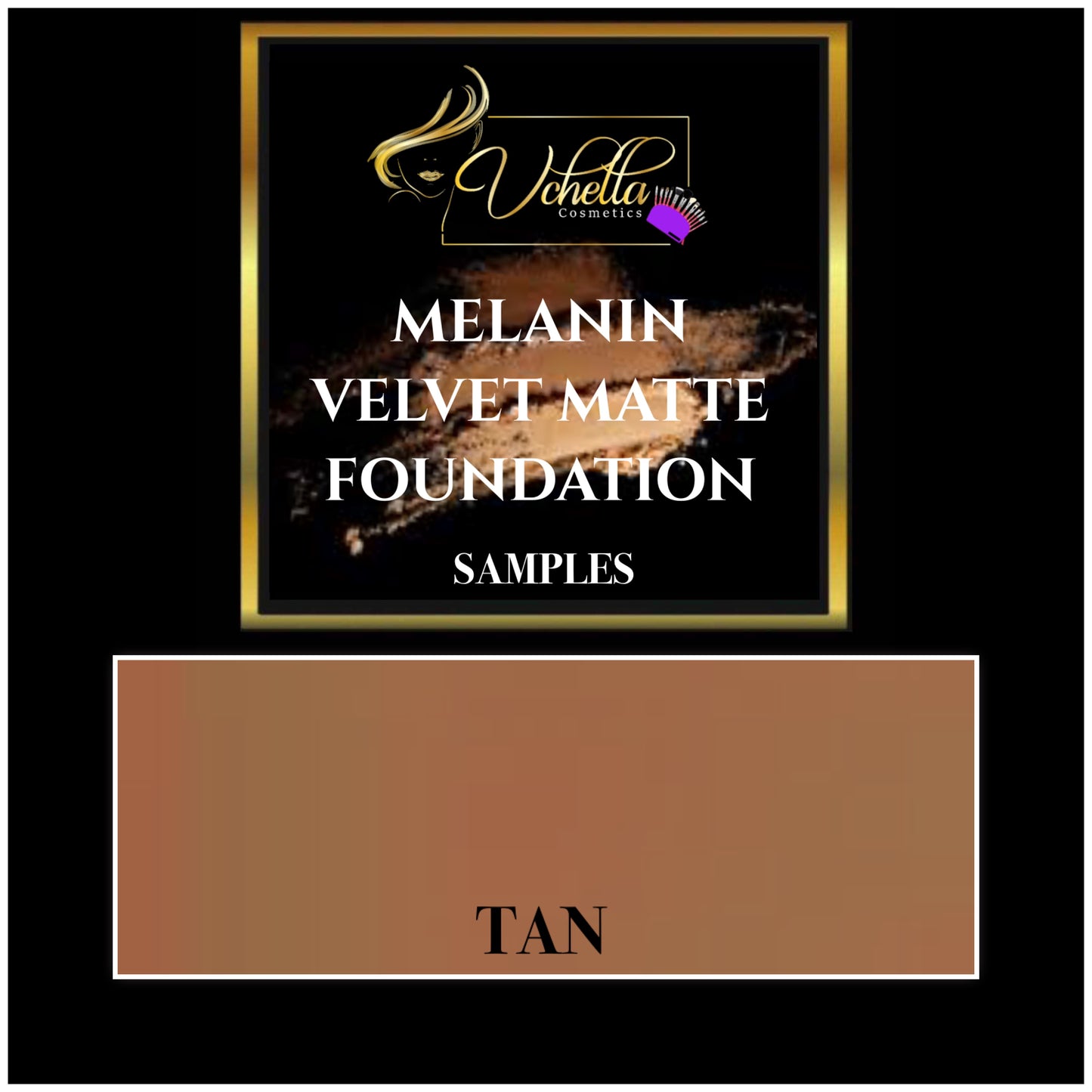 MELANIN VELVET MATTE FOUNDATION (SAMPLES)