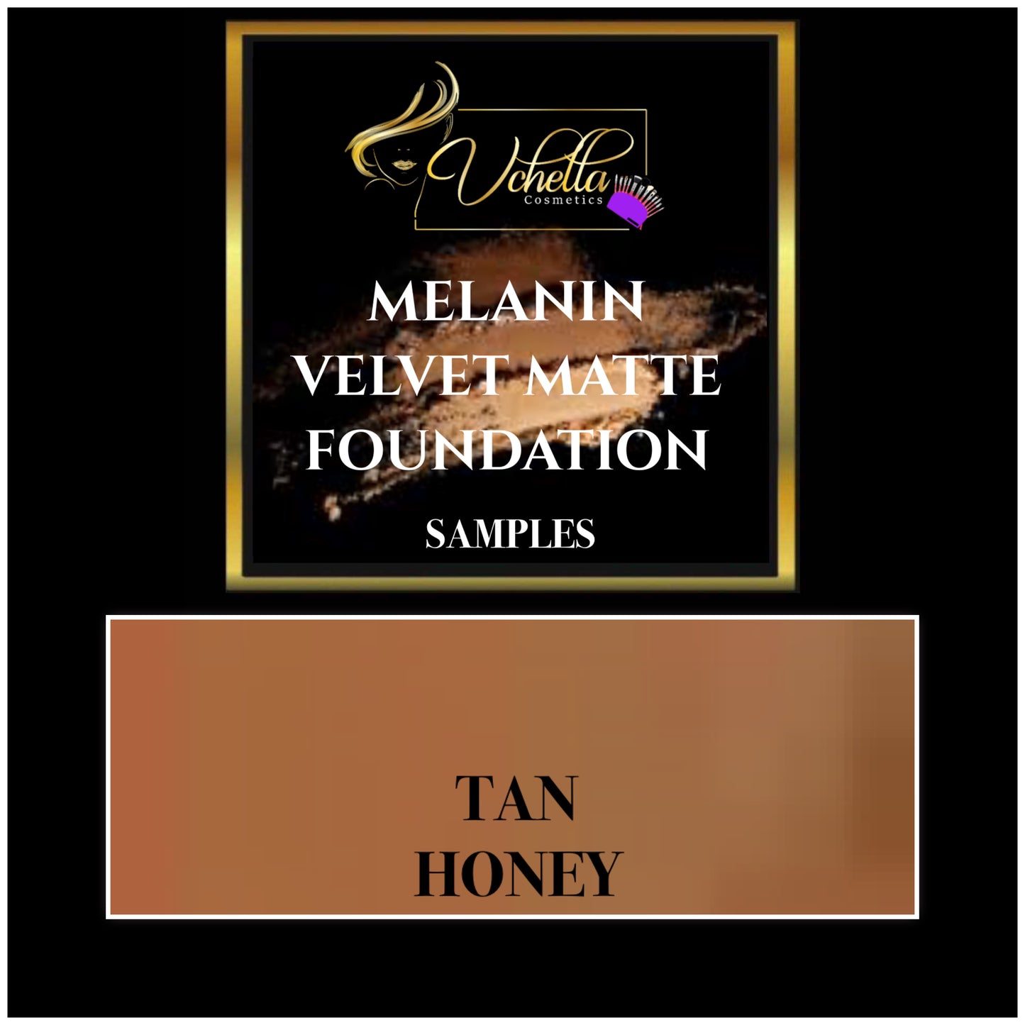 MELANIN VELVET MATTE FOUNDATION (SAMPLES)