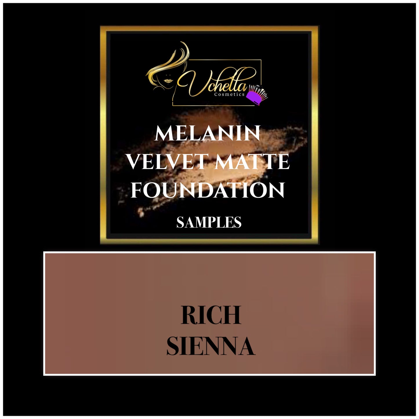 MELANIN VELVET MATTE FOUNDATION (SAMPLES)