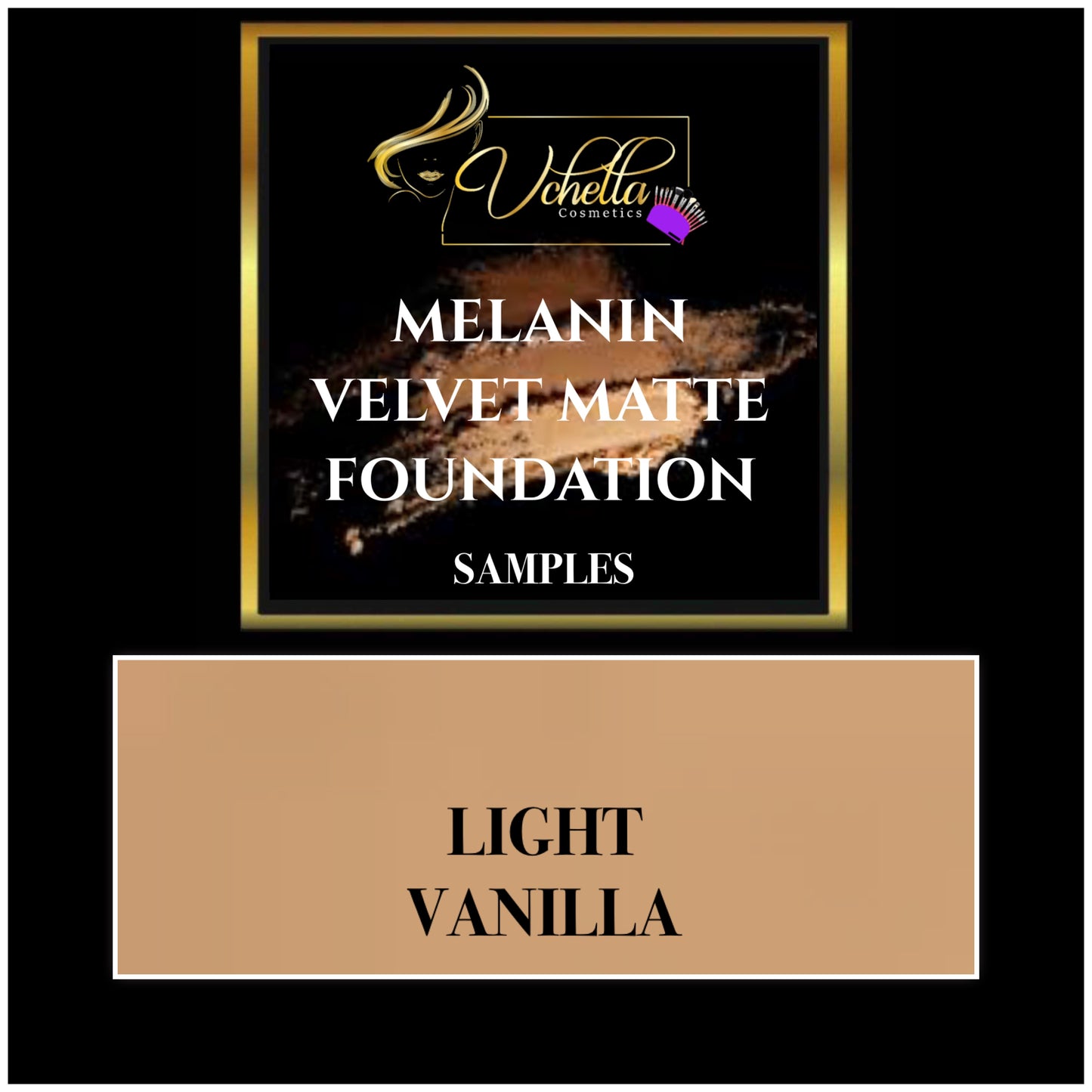 MELANIN VELVET MATTE FOUNDATION (SAMPLES)