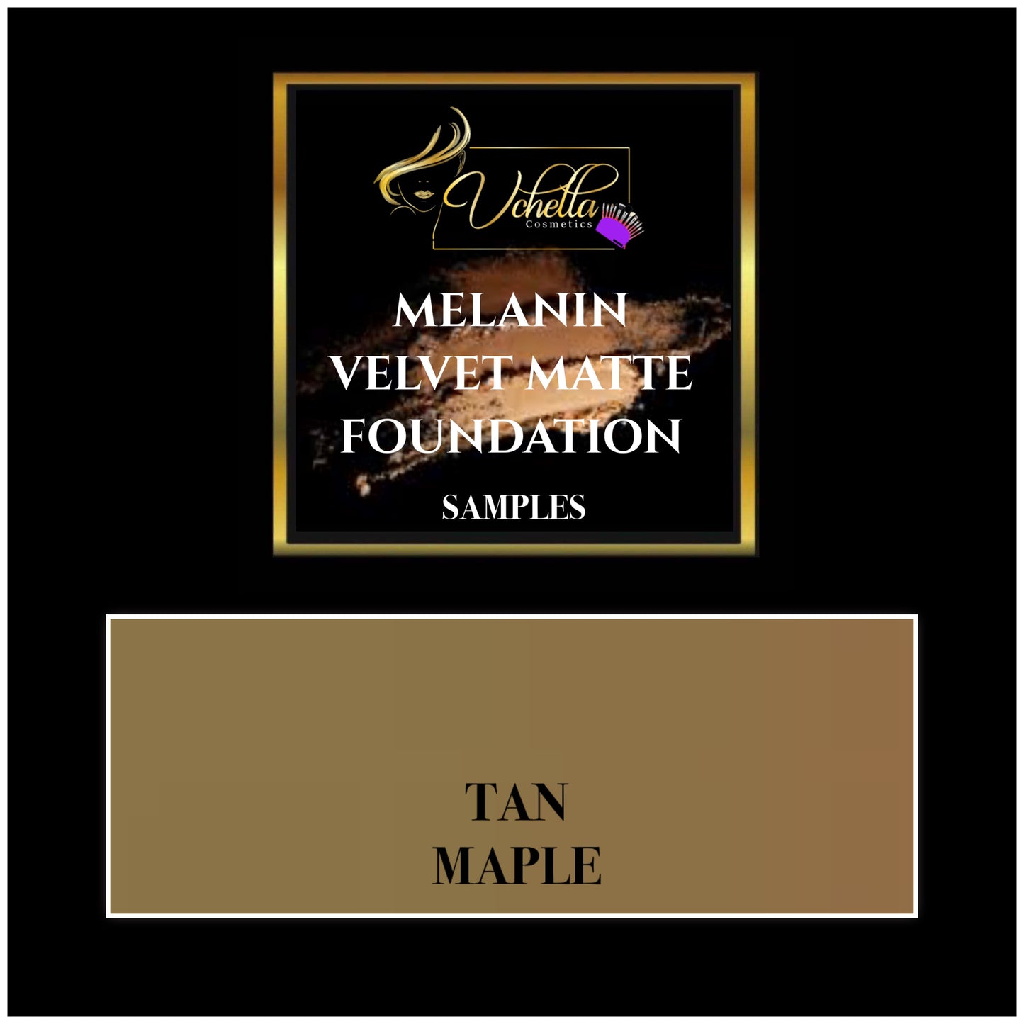 MELANIN VELVET MATTE FOUNDATION (SAMPLES)