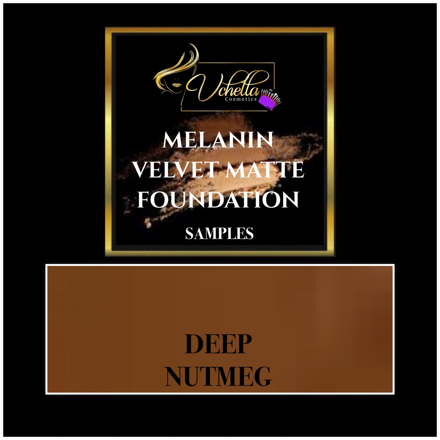 MELANIN VELVET MATTE FOUNDATION (SAMPLES)