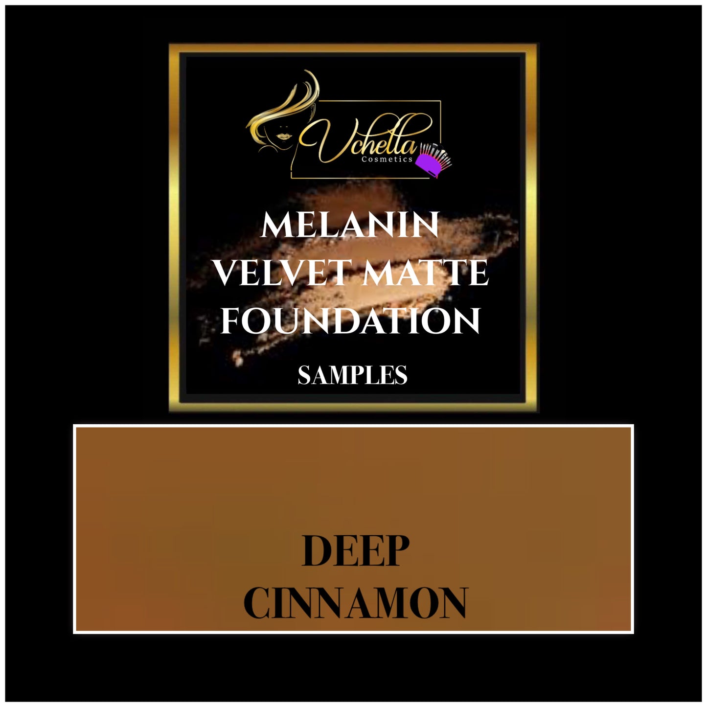 MELANIN VELVET MATTE FOUNDATION (SAMPLES)