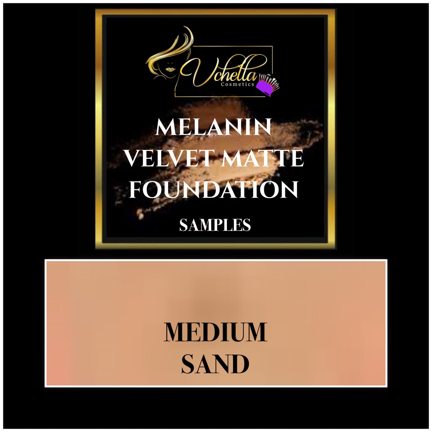 MELANIN VELVET MATTE FOUNDATION (SAMPLES)