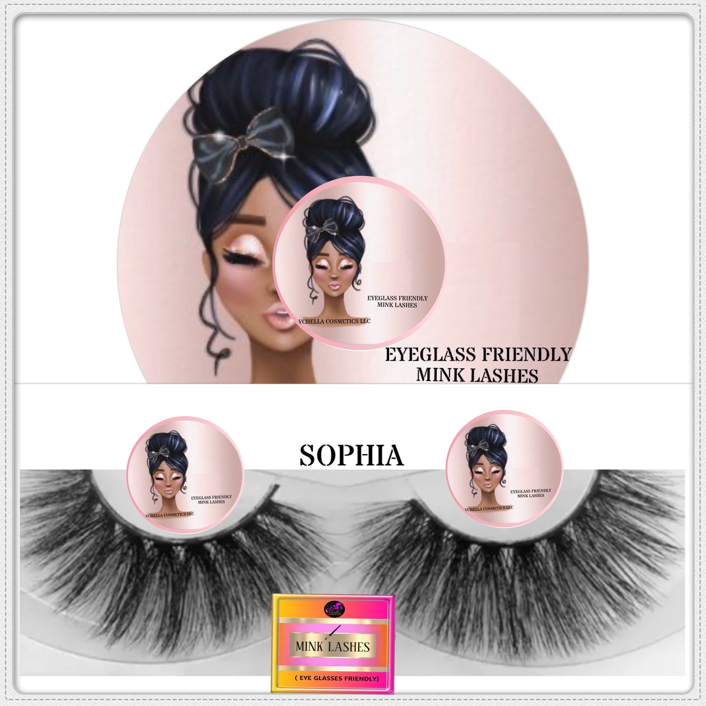 MELANIN MINK LASHES (EYEGLASS FRIENDLY)