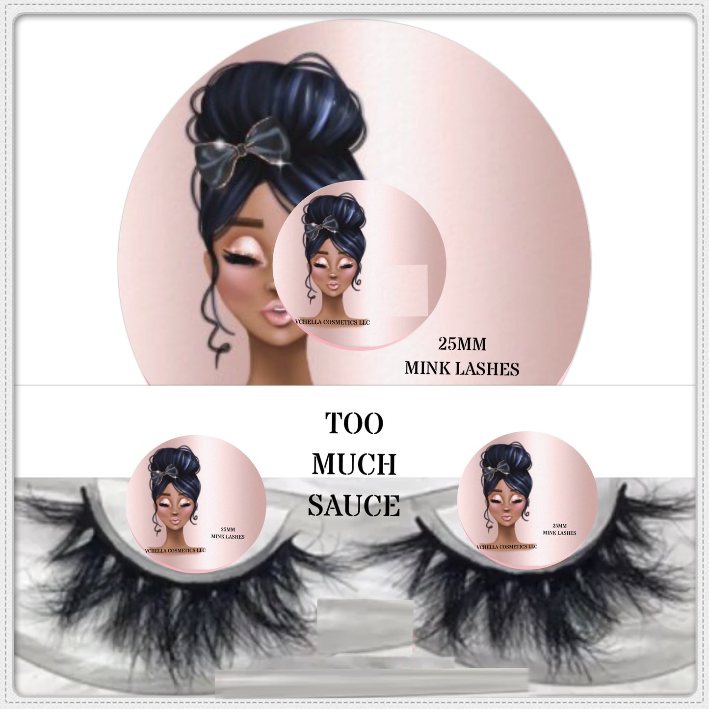 MELANIN MINK LASHES (EYEGLASS FRIENDLY)