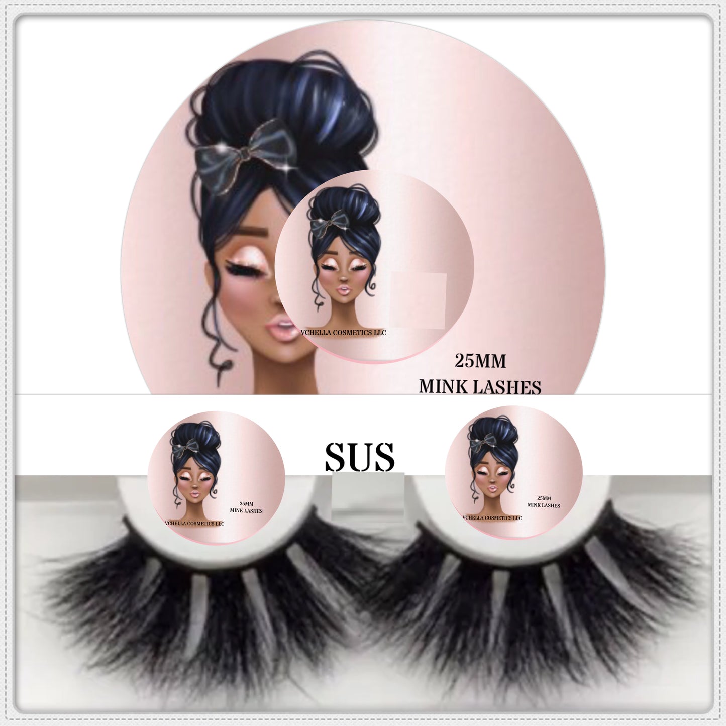 MELANIN MINK LASHES (EYEGLASS FRIENDLY)