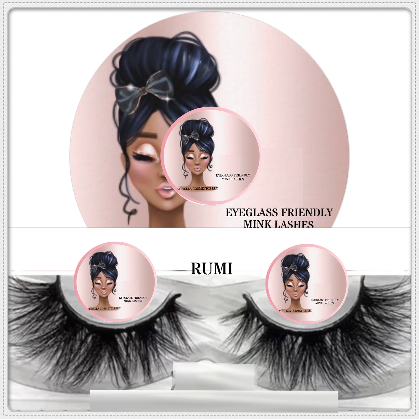 MELANIN MINK LASHES (EYEGLASS FRIENDLY)