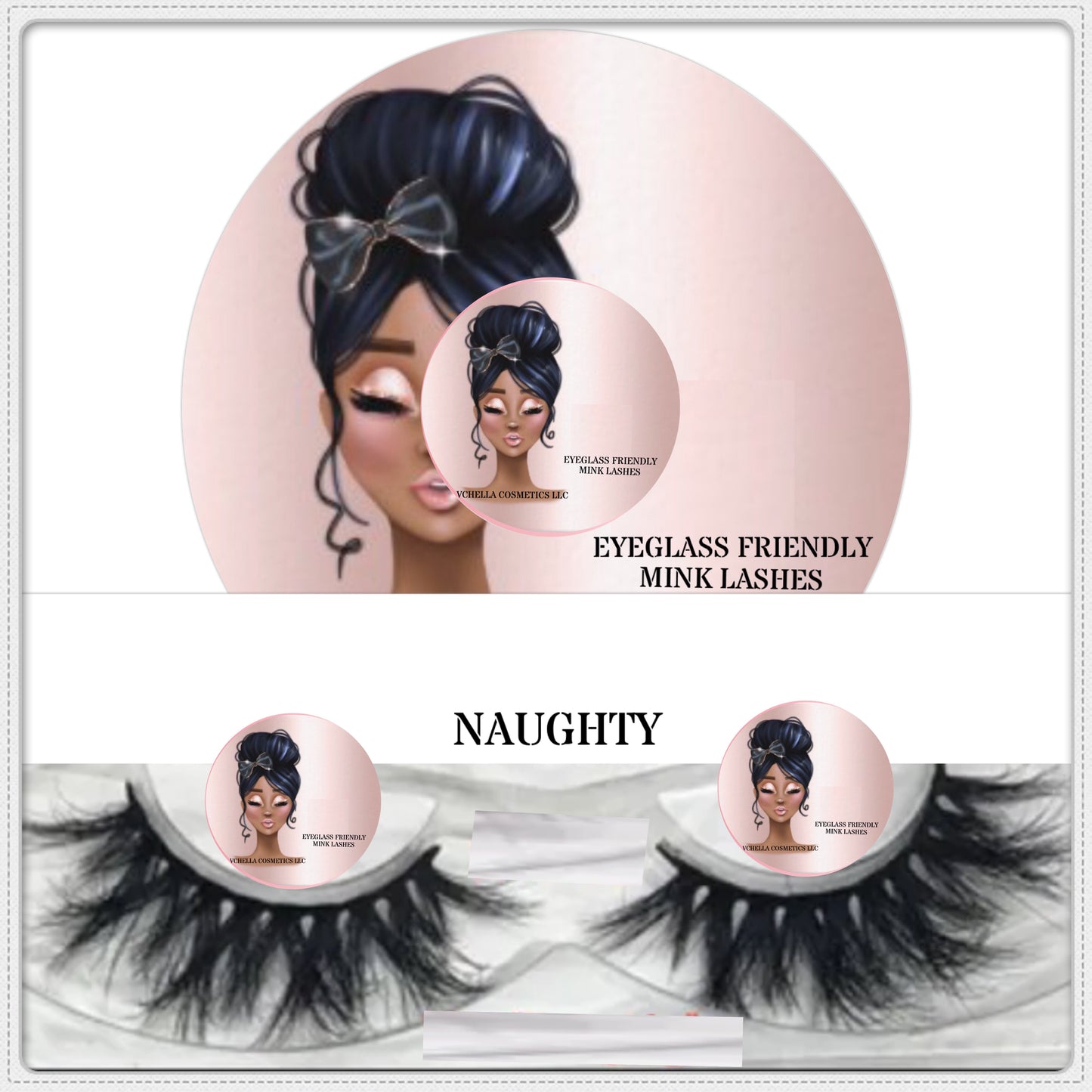 MELANIN MINK LASHES (EYEGLASS FRIENDLY)