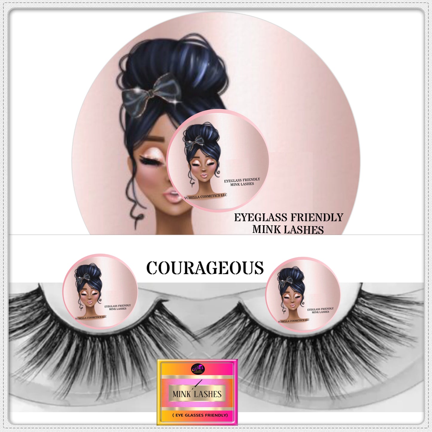 MELANIN MINK LASHES (EYEGLASS FRIENDLY)