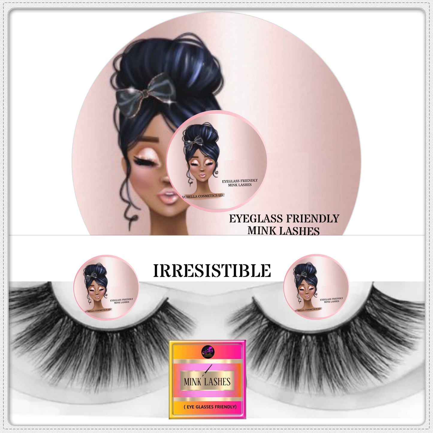 MELANIN MINK LASHES (EYEGLASS FRIENDLY)