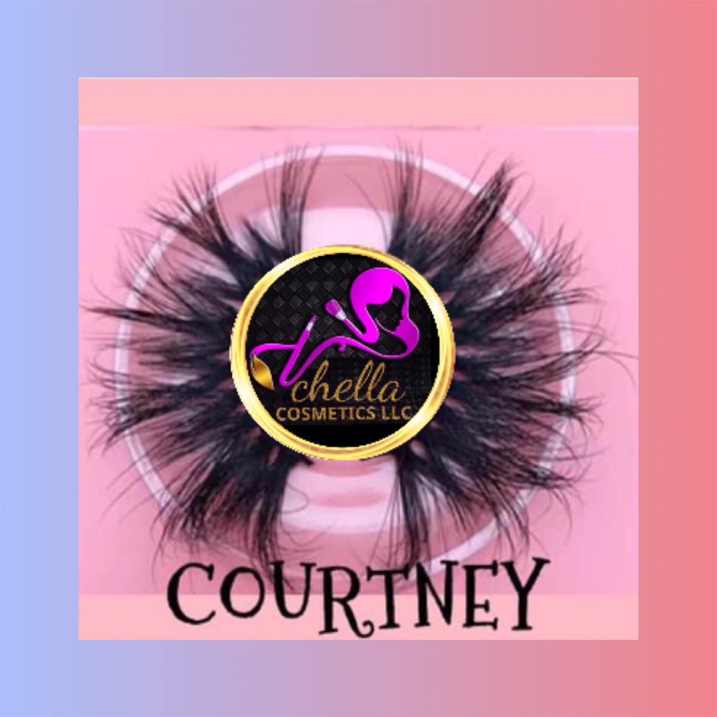 MELANIN MINK LASHES (25mm)