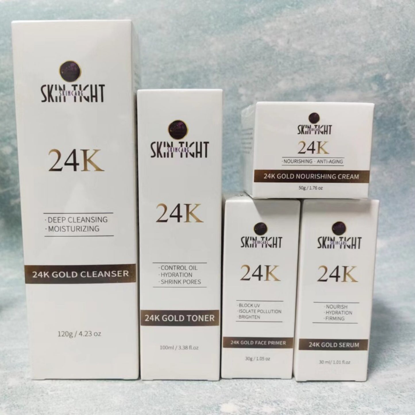SKIN TIGHT 24K GOLD SKIN CARE SYSTEM