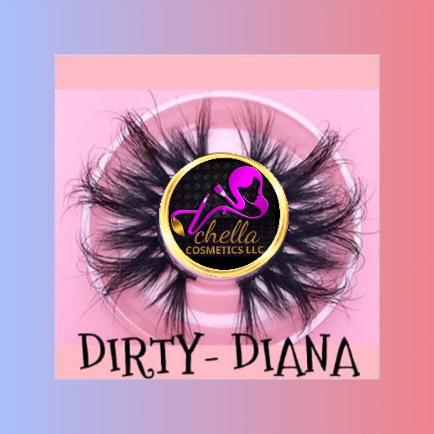 MELANIN MINK LASHES (25mm)