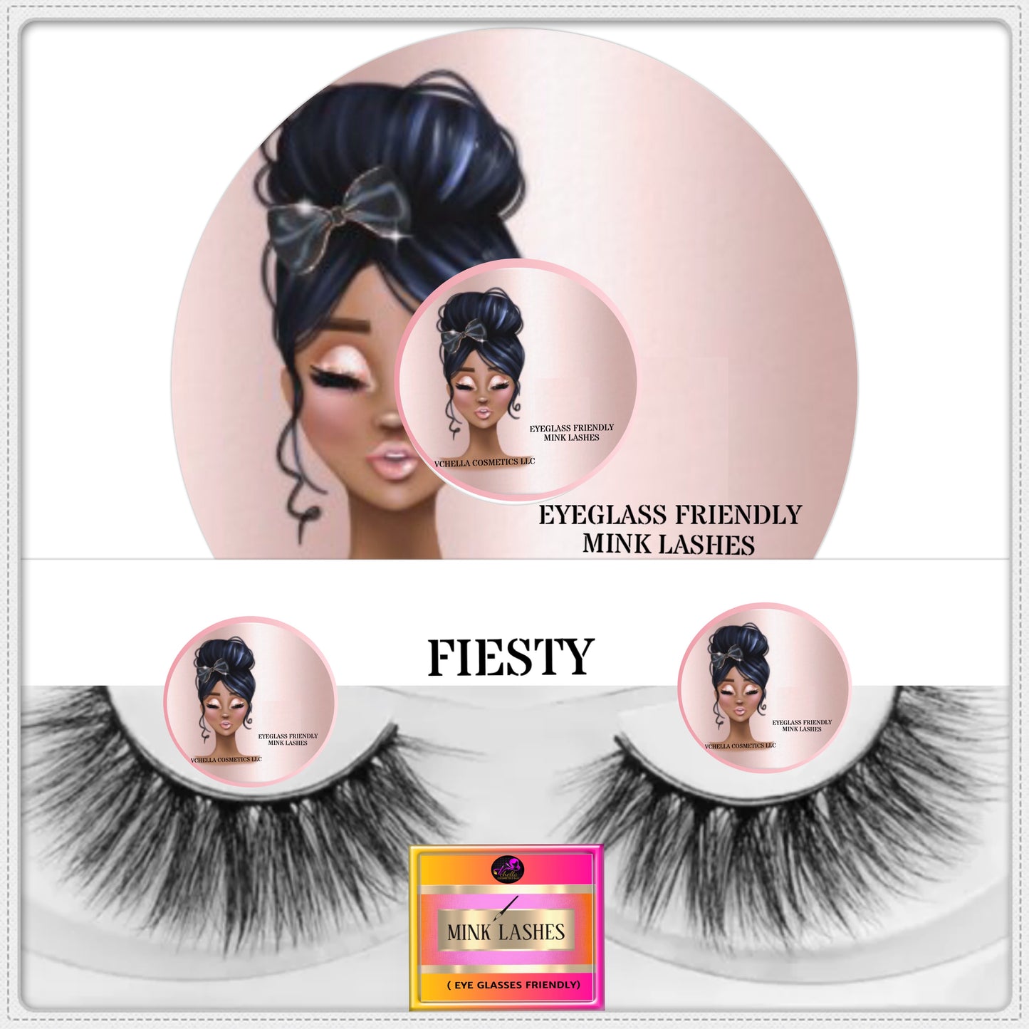 MELANIN MINK LASHES (EYEGLASS FRIENDLY)