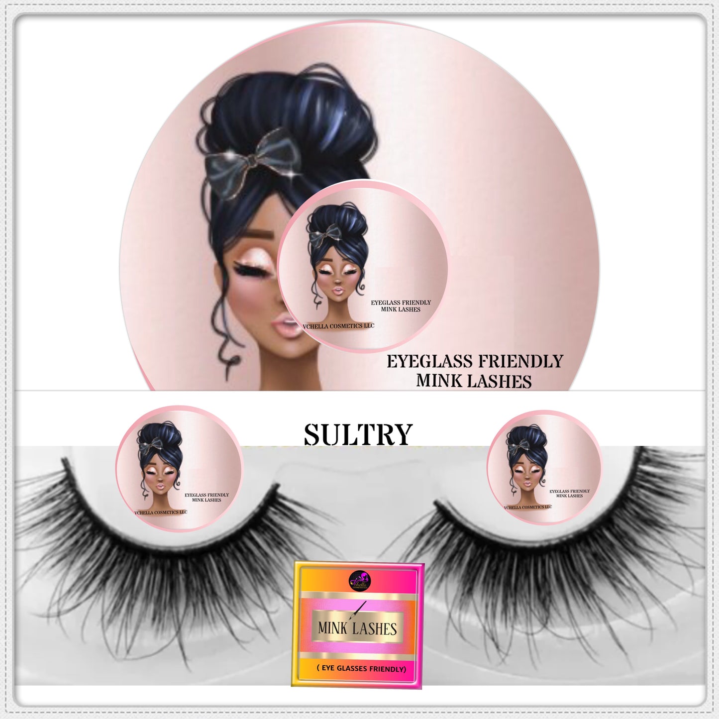 MELANIN MINK LASHES (EYEGLASS FRIENDLY)