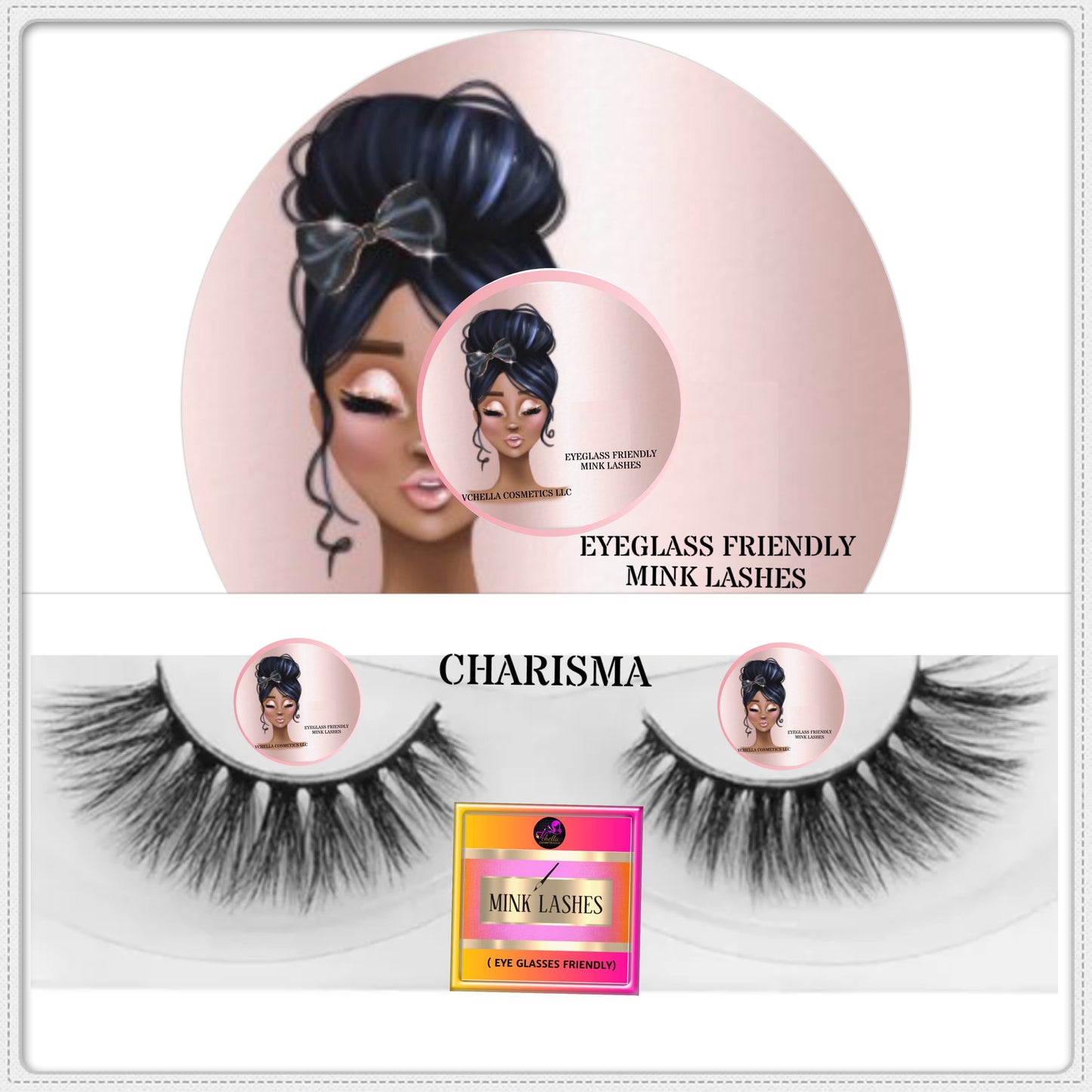 MELANIN MINK LASHES (EYEGLASS FRIENDLY)