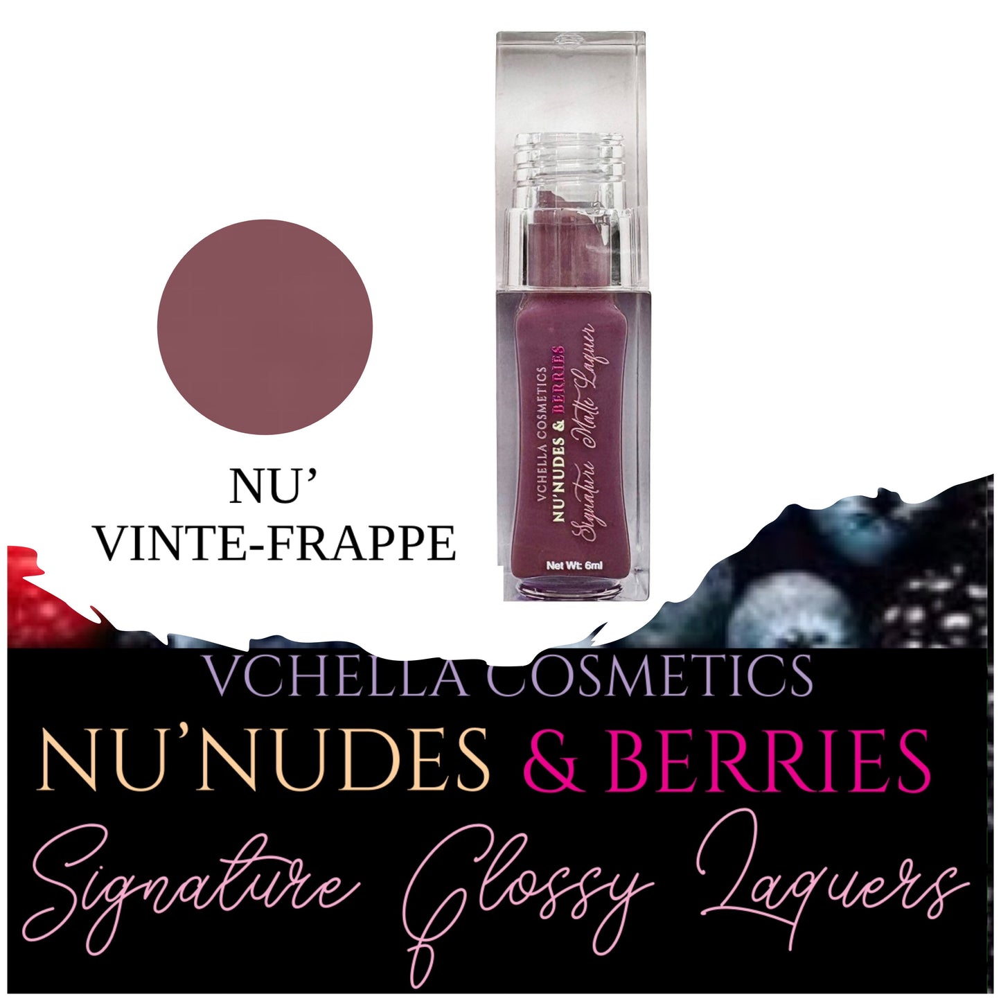 NU’ NUDES & BERRIES SIGNATURE GLOSSY LAQUERS