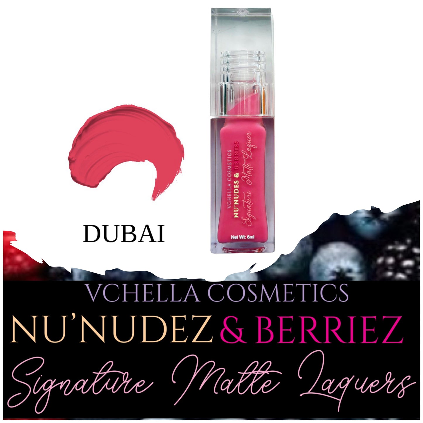 NU’NUDEZ & BERRIEZ SIGNATURE MATTE LAQUERS