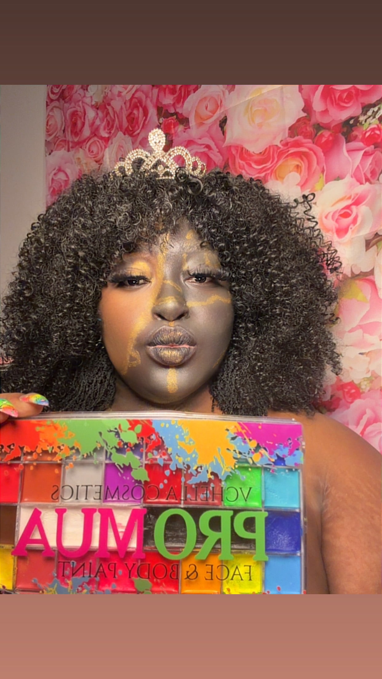 PRO MUA FACE & BODY PAINT PALLET